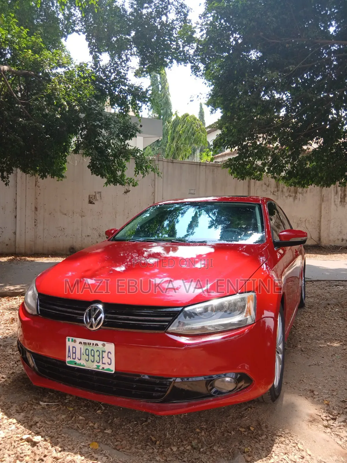 Volkswagen Jetta SE 2011 Red