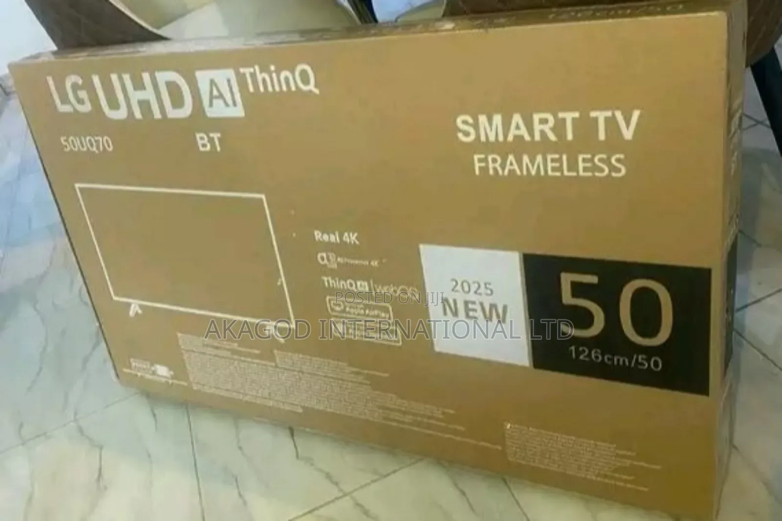 50 Inches Lg Smart Tv Framless Led Tv