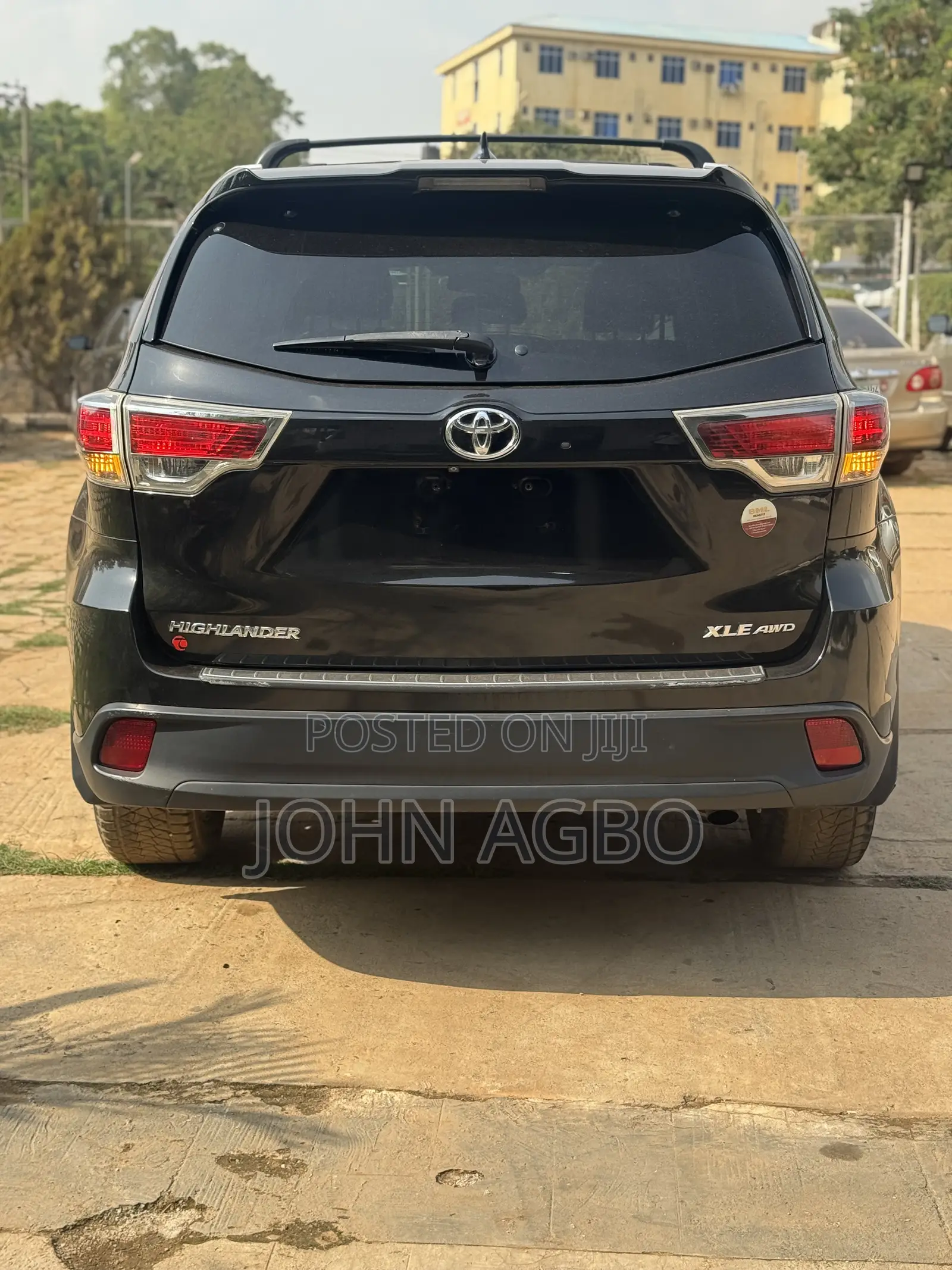 Toyota Highlander XLE 4dr SUV AWD (3.5L 6cyl 6A) 2015 Black