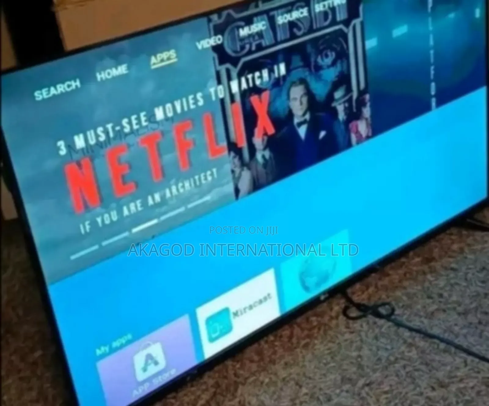 50inches Smart Lg Tv Hd, 3d Wireless Bluetooth,