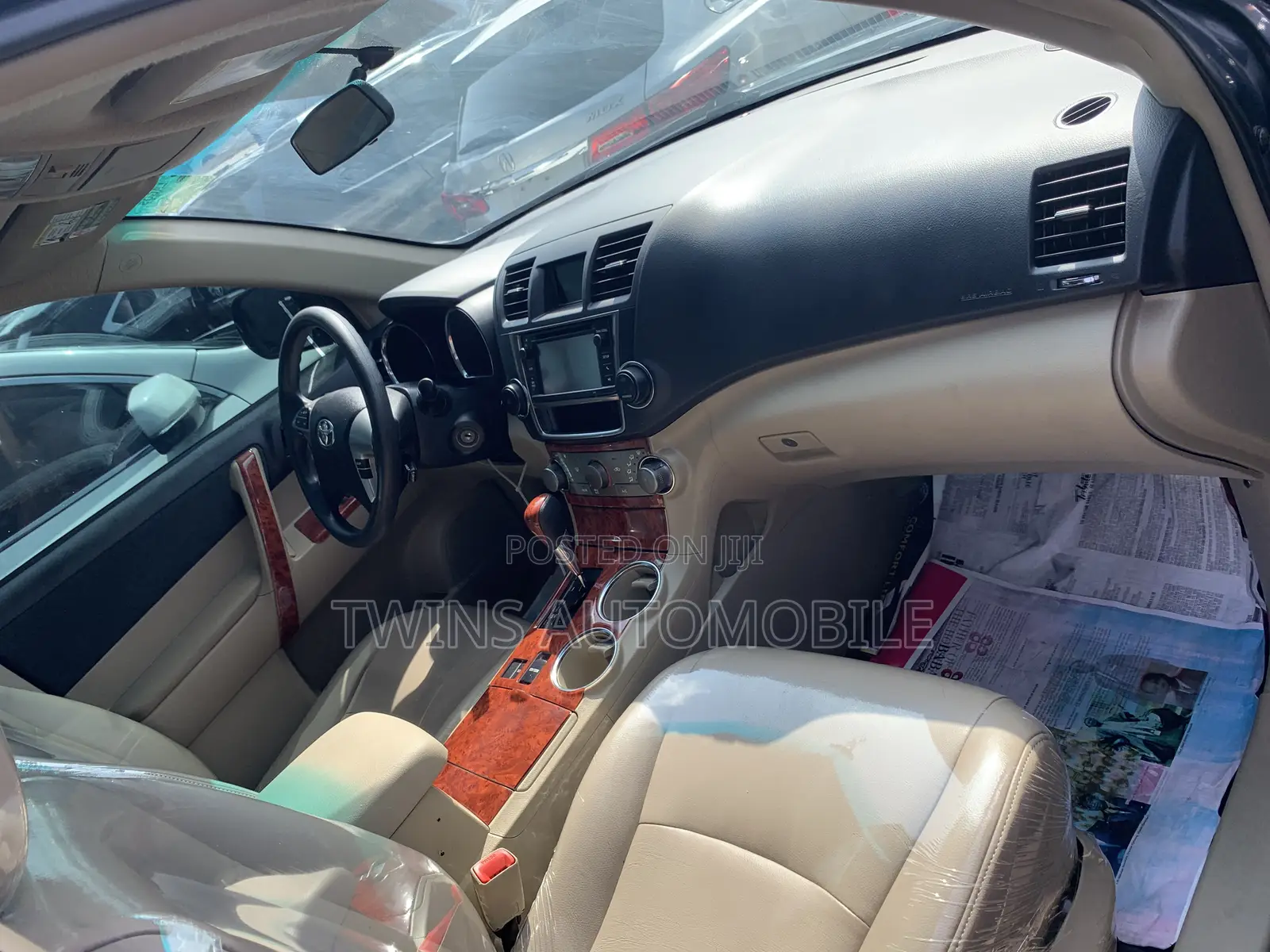 Toyota Highlander Limited 3.5l 4WD 2013 Blue
