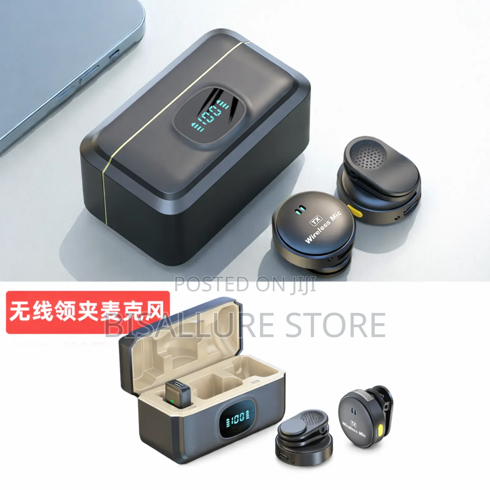 Noise Cancellation Magnetic Bluetooth Microphone