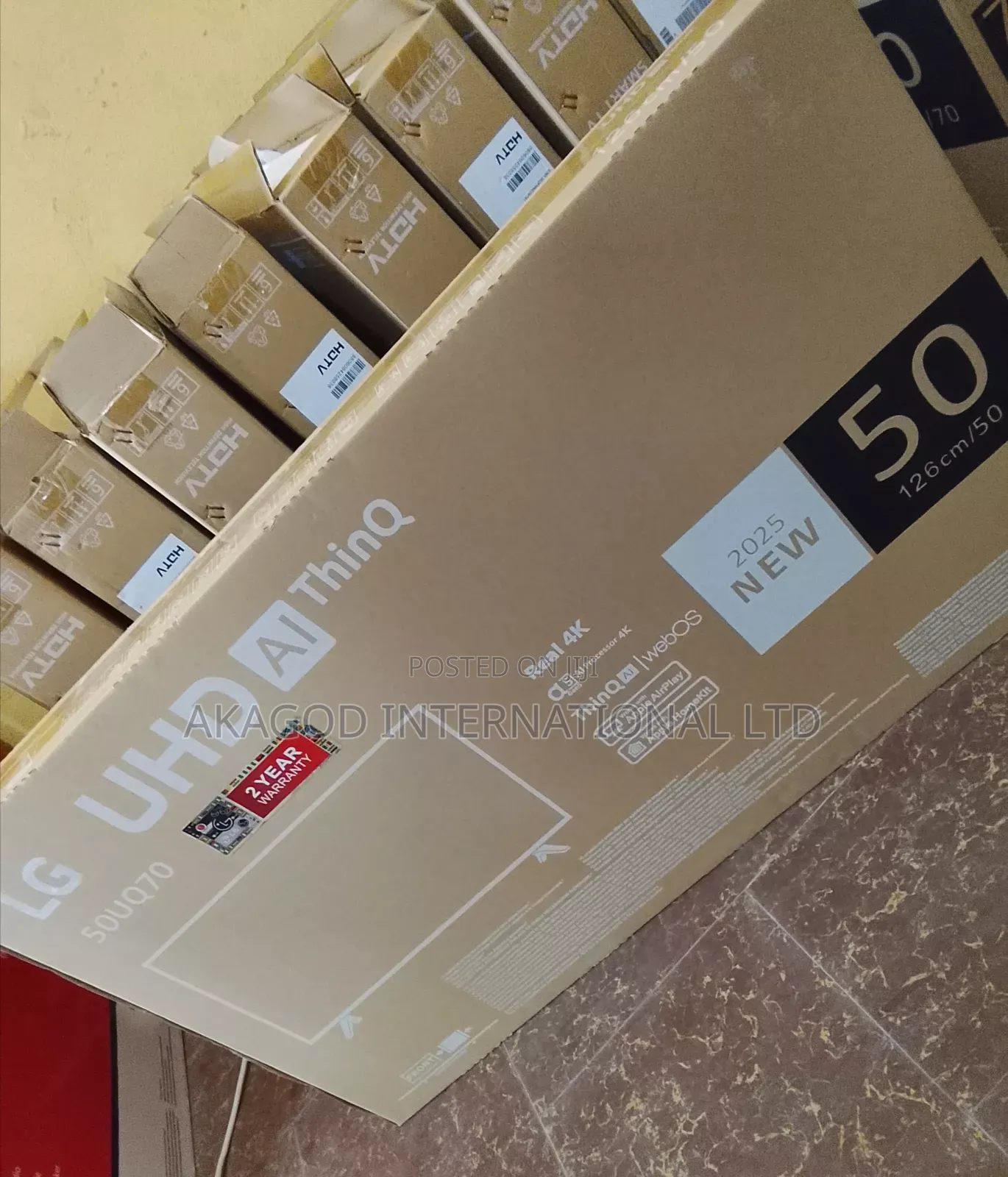 50inches Smart Lg Internet Access Tv With Prime View