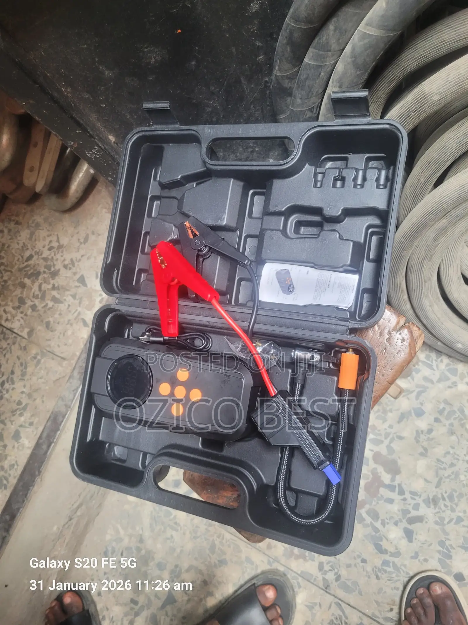 2 in 1 Portable Jump Starter