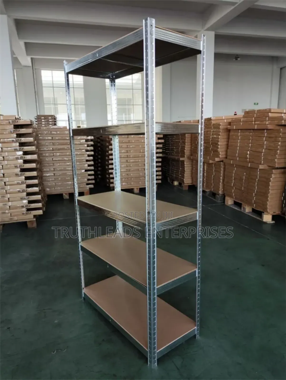 High Quality Steel and MDF Storage Shelf