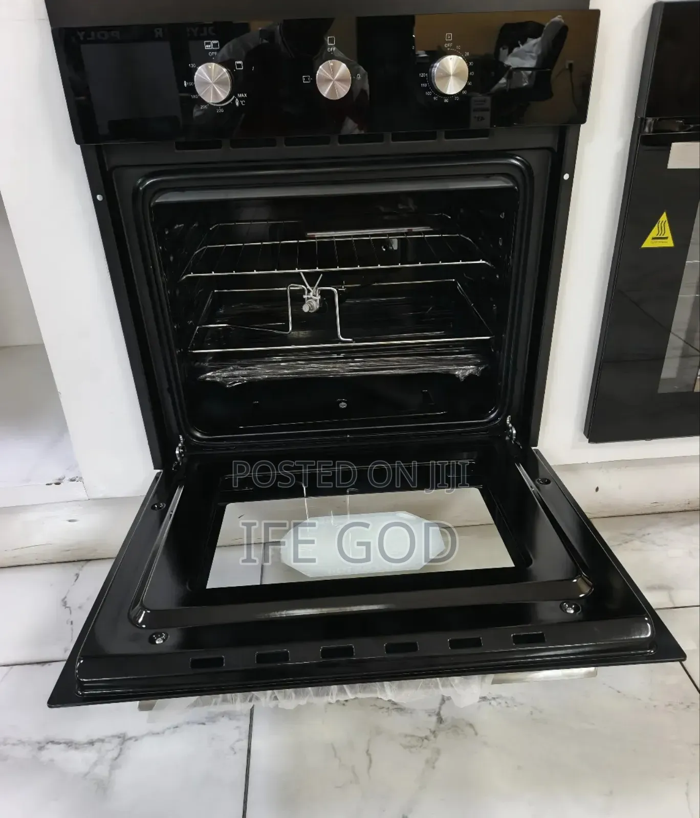 Original Polystar 75litters Built-in Gas Electric Oven With Grill