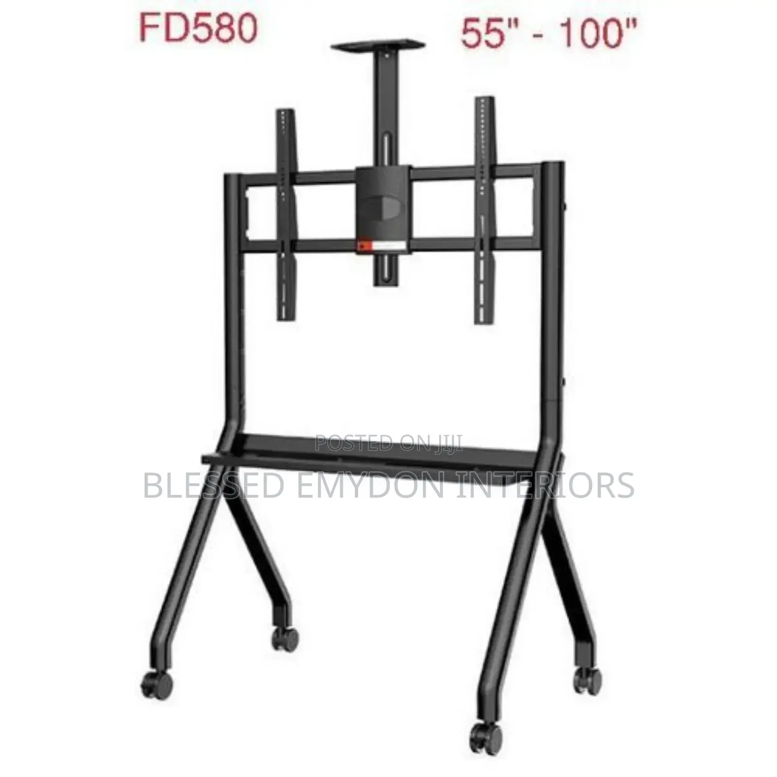 Mobile Tv Stand With Mount 55" - 100"