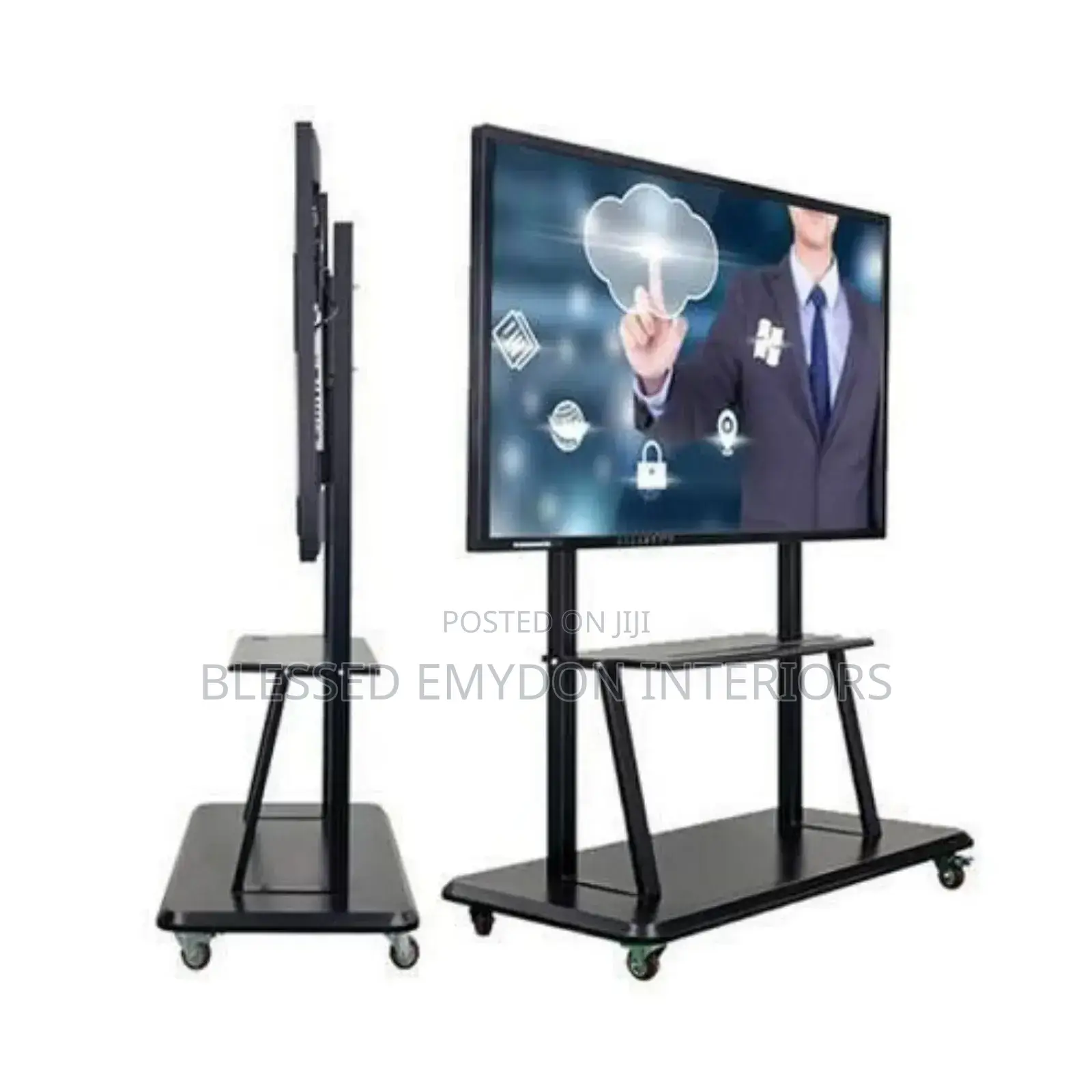 Mobile Tv Stand With Mount 55" - 100
