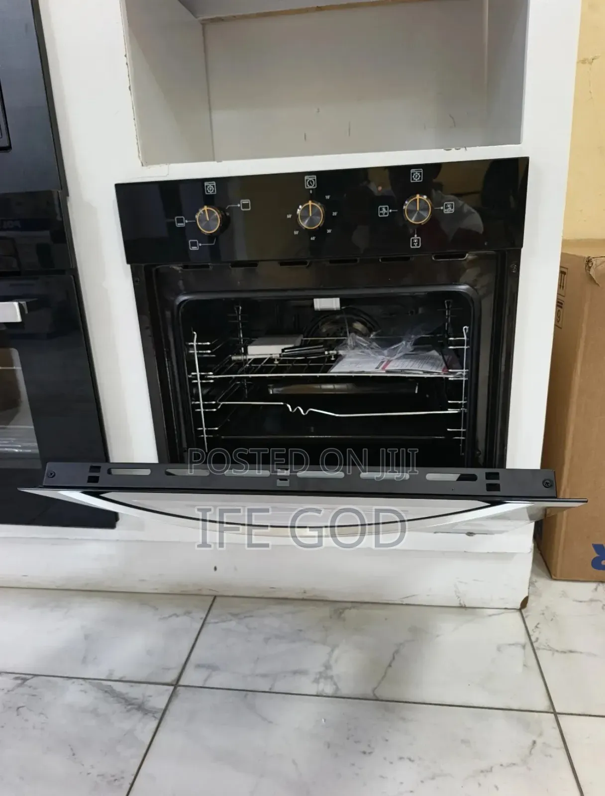 Original Polystar Built-in Luxury Only Gas Oven With Grill Timer 75l