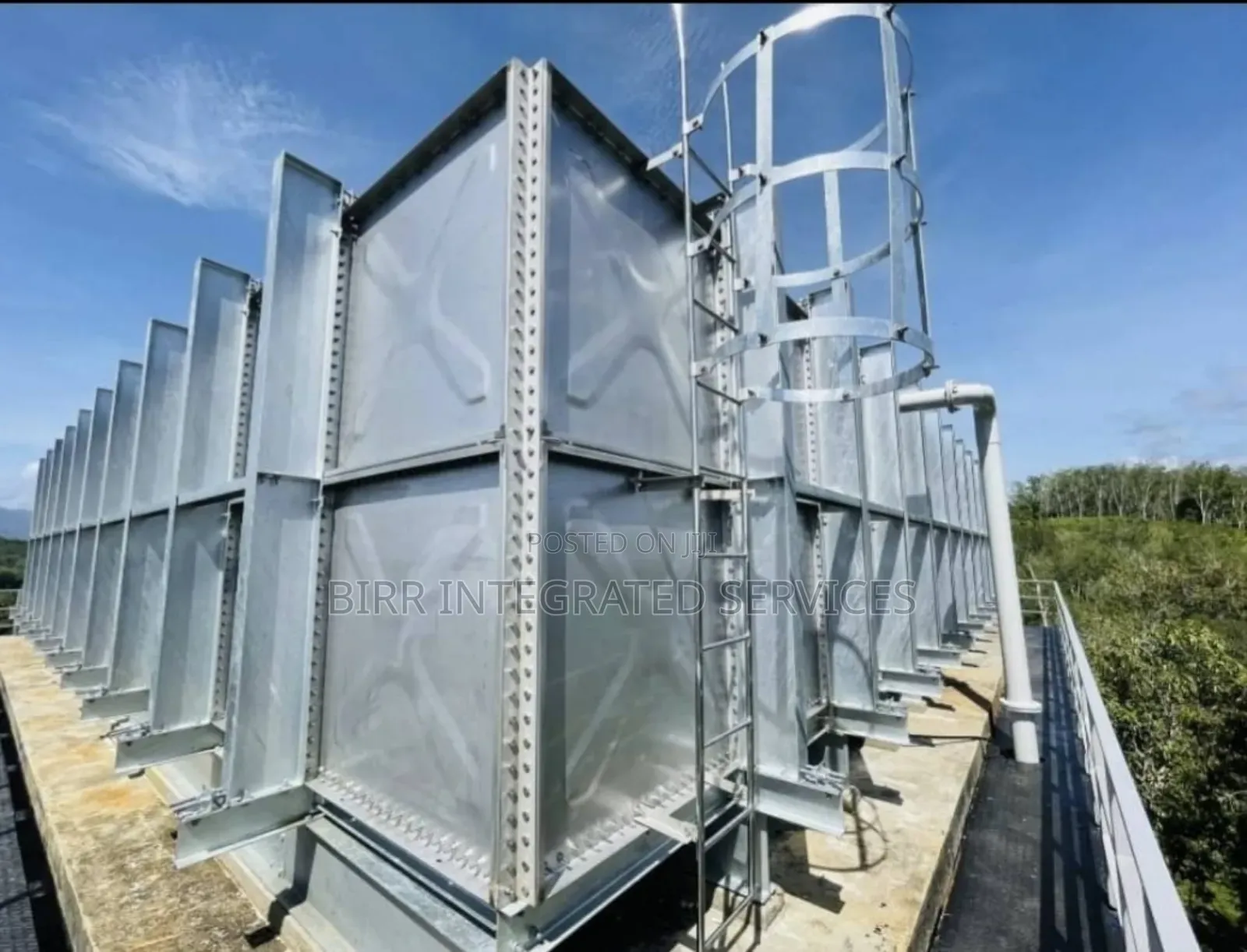 Pressed Steel Braithwaite Galvanized Water Tank