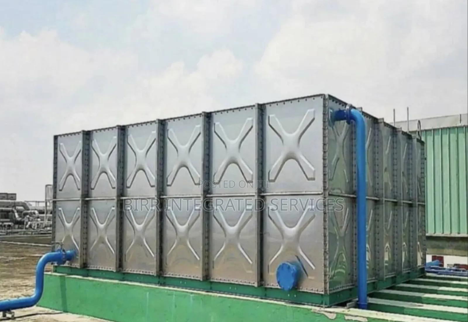 Braithwaite Galvanized Pressed Steel Water Tank