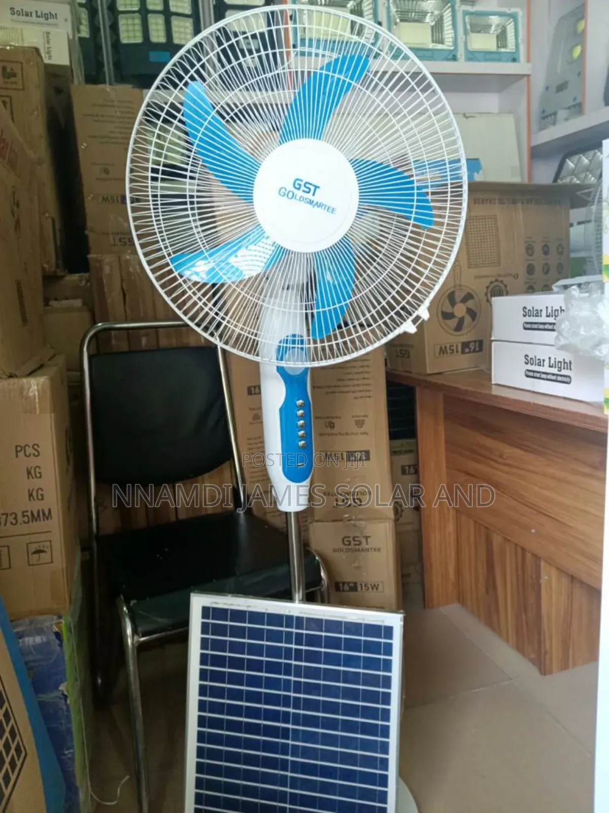 Dc Solar Fan