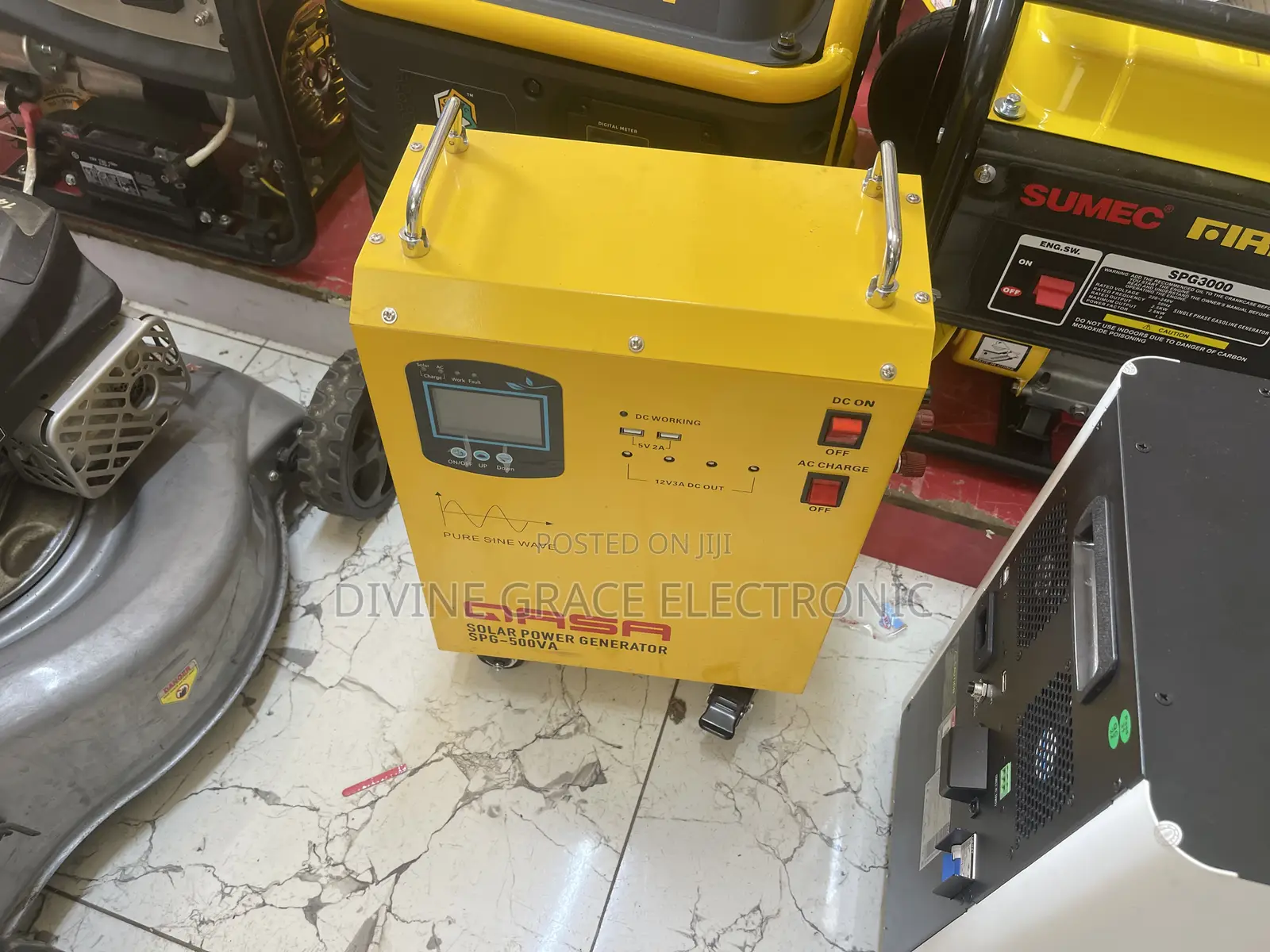Brand New 500va Qasa Solar Power Generator