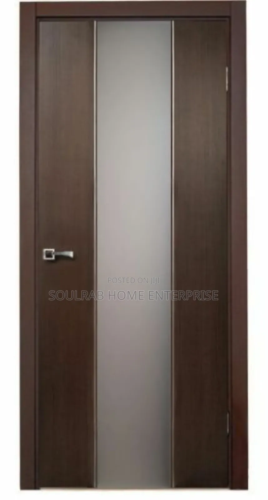Strong Coconut Kitchen Door With Frame, Lock, Inches Installation