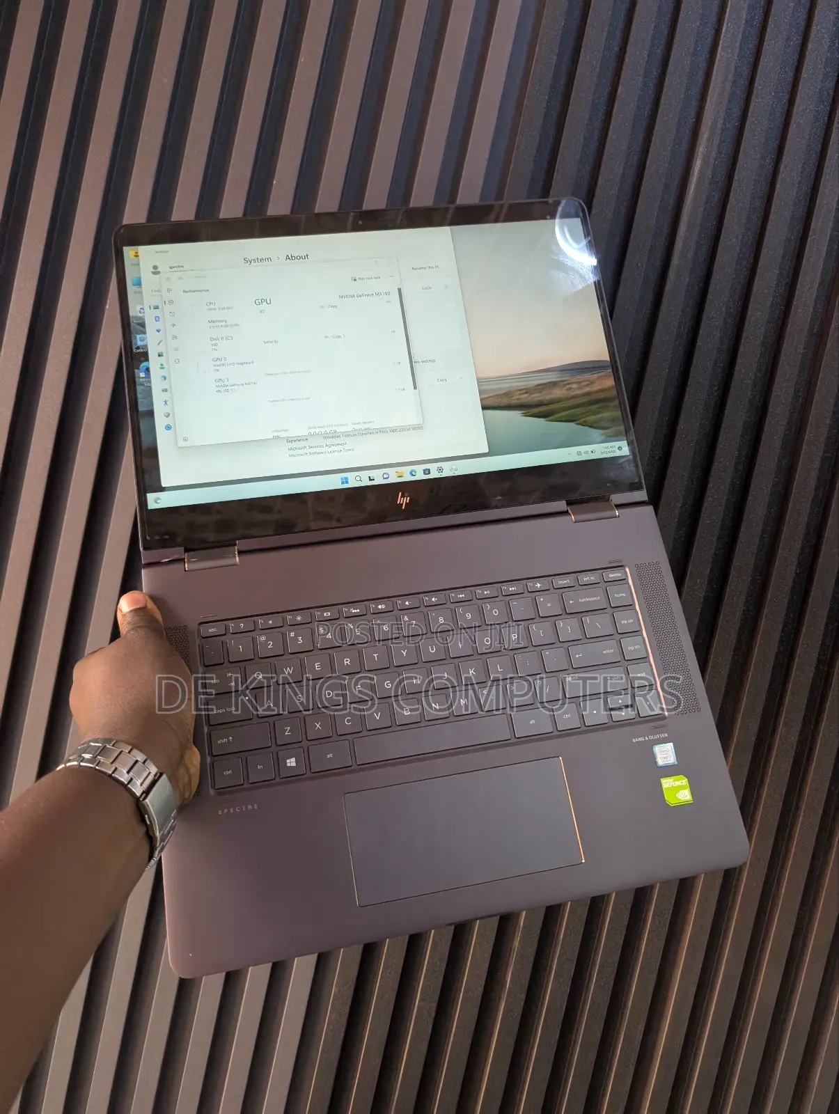 Laptop HP Spectre X360 16GB Intel Core i7 SSD 512GB