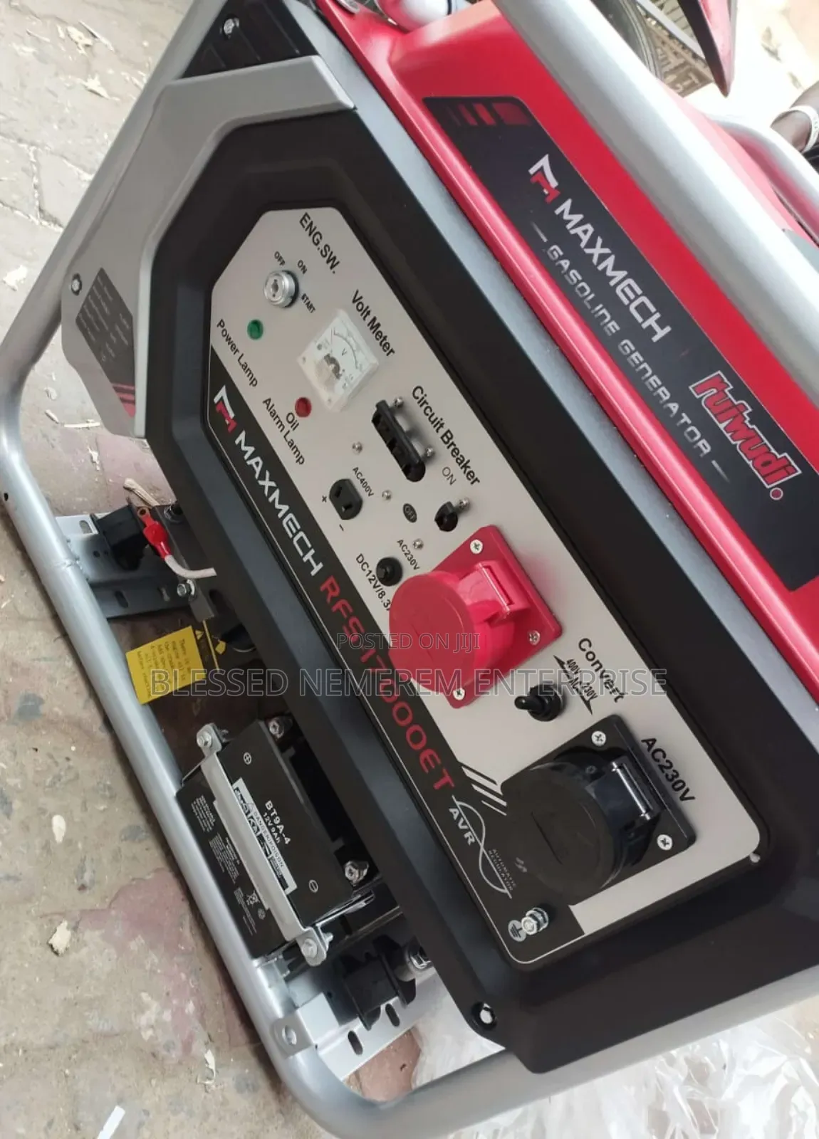 #$15kva Maxmech 3phase Petrol Generator 100% Copper Coil