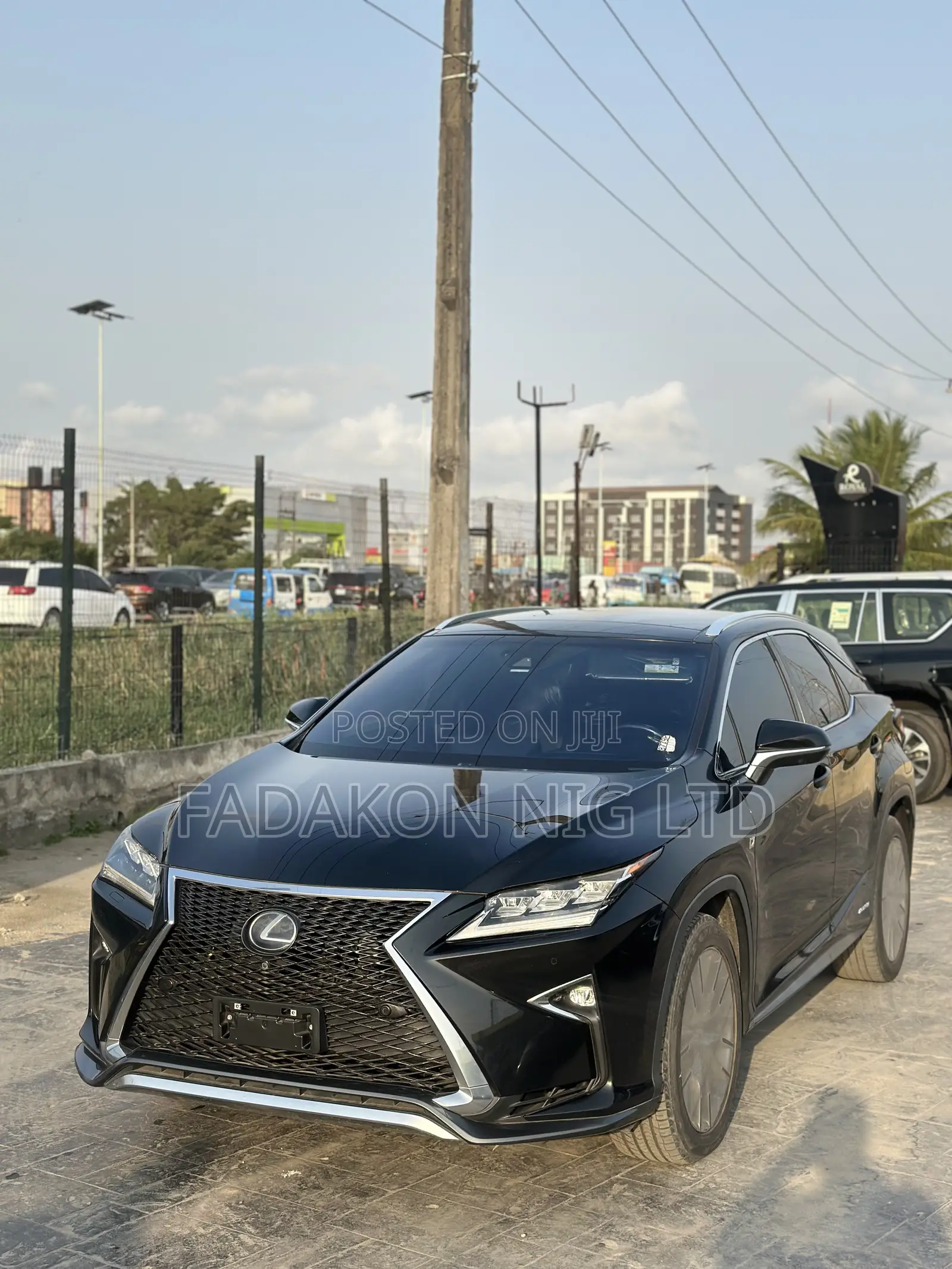 Lexus RX 450h F Sport AWD 2019 Black
