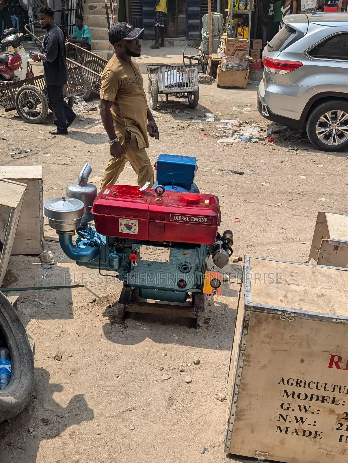Rixuan Basic Diesel Generator 20kva With 1115 Engine 100% Copper Coil