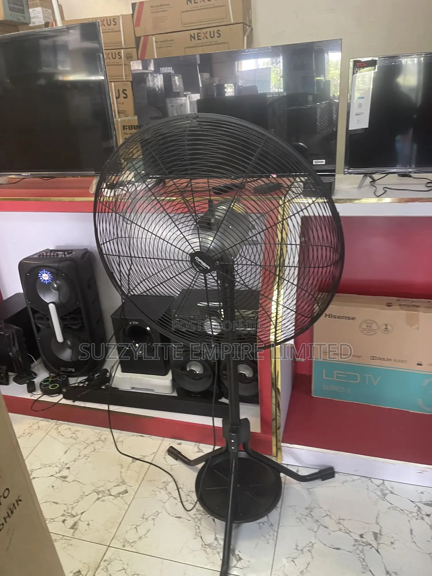 Qasa Industrial Fan (Heavy Duty) 18inches Fan