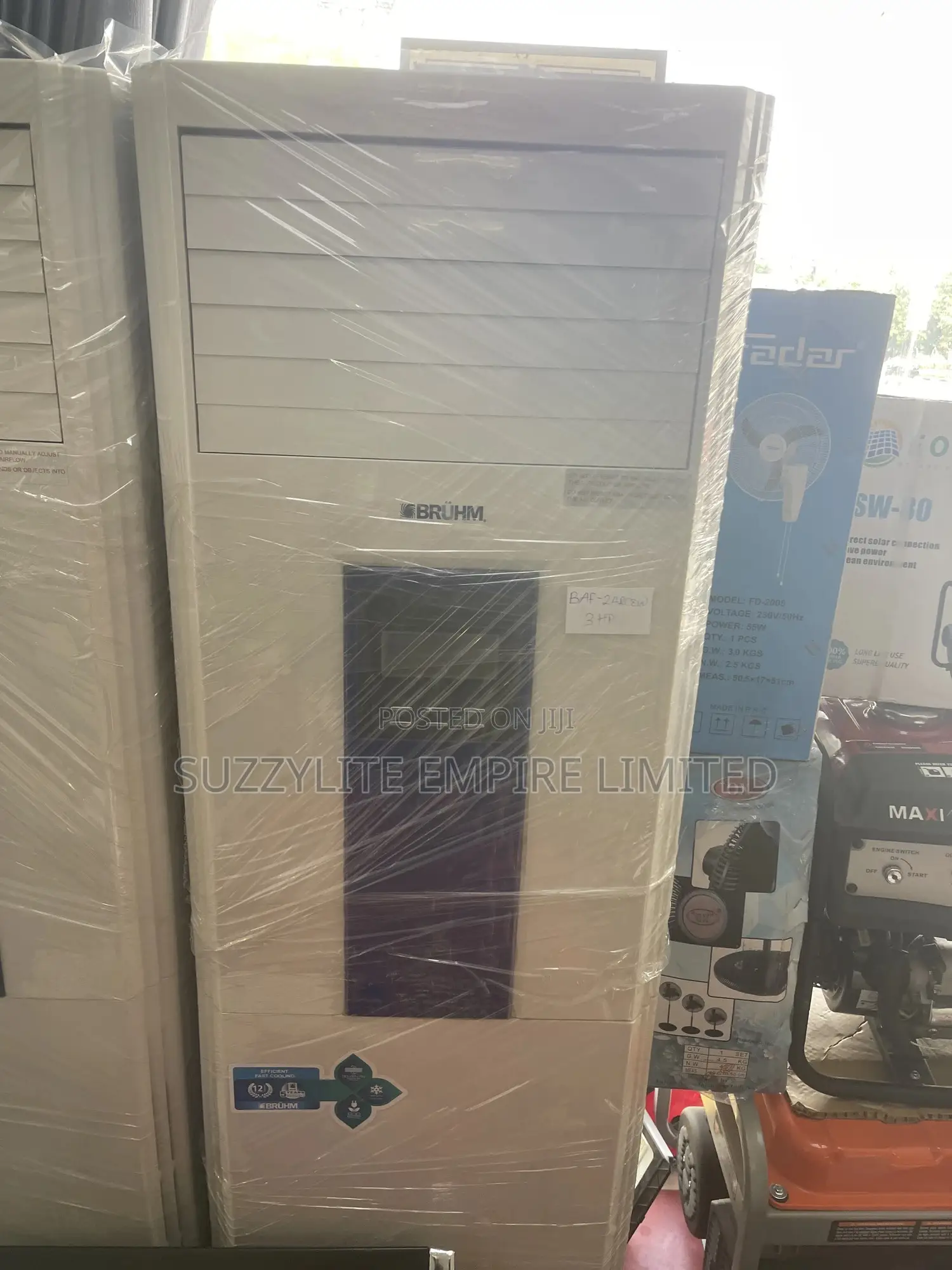 Bruhm 3tons Standing Air Conditioner Baf-24rcew Energy Saving
