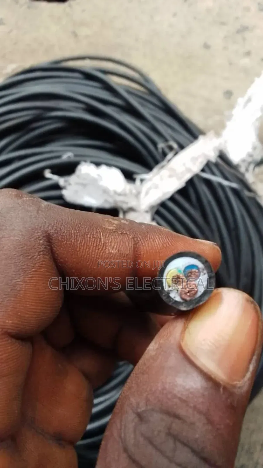 4mmx3core Flexible Cable PVC