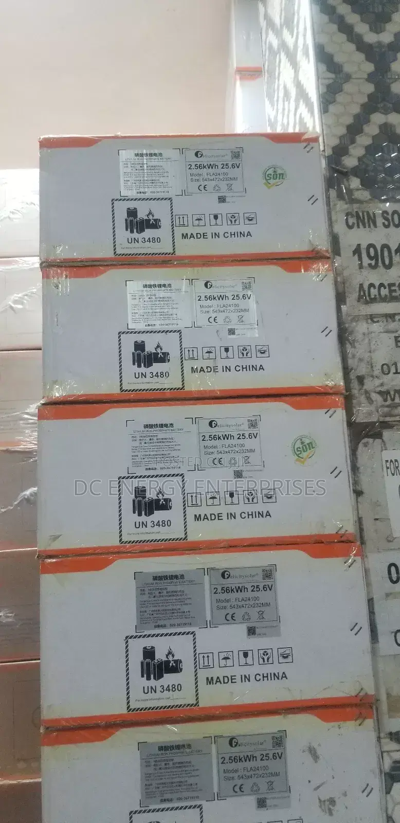 2.5kwh Felicity Lithium (Lifep04) Battery 25.6v
