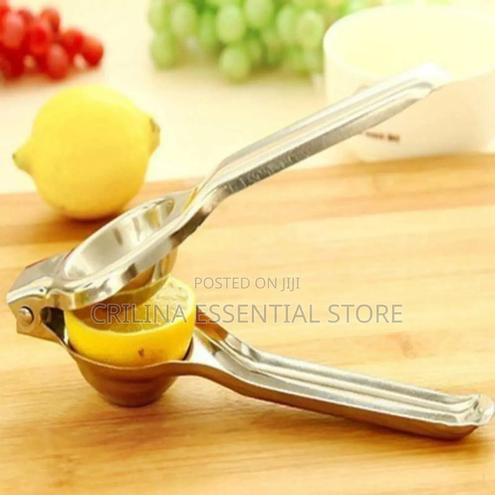 Lemon Hand Squeeze (Stainless Steel)