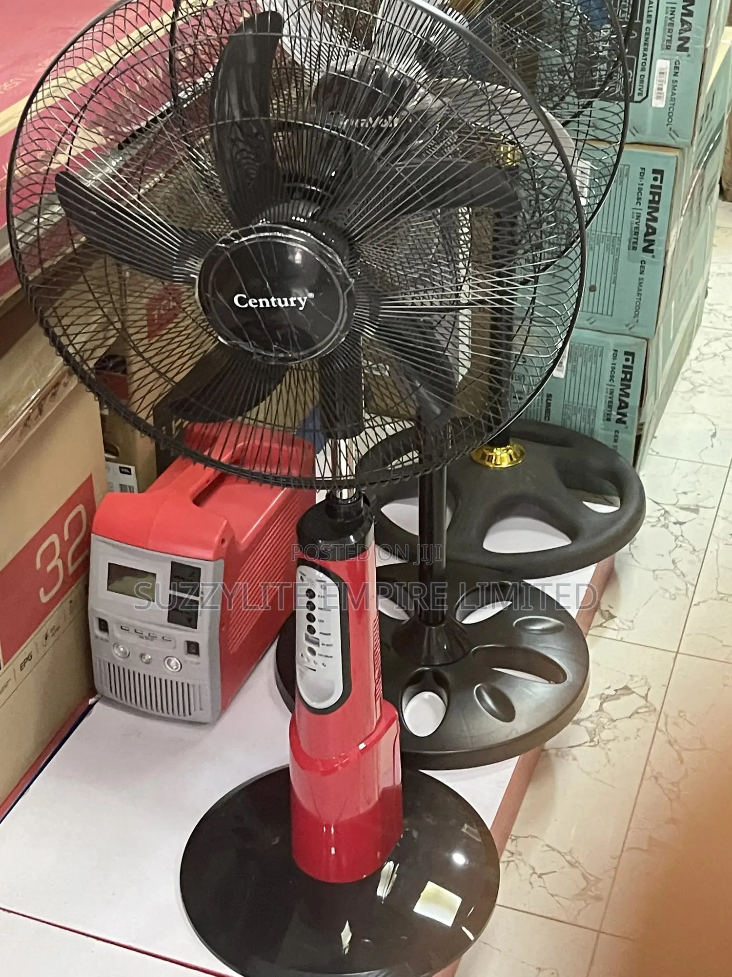 Century 18 Inches Rechargeable Fan