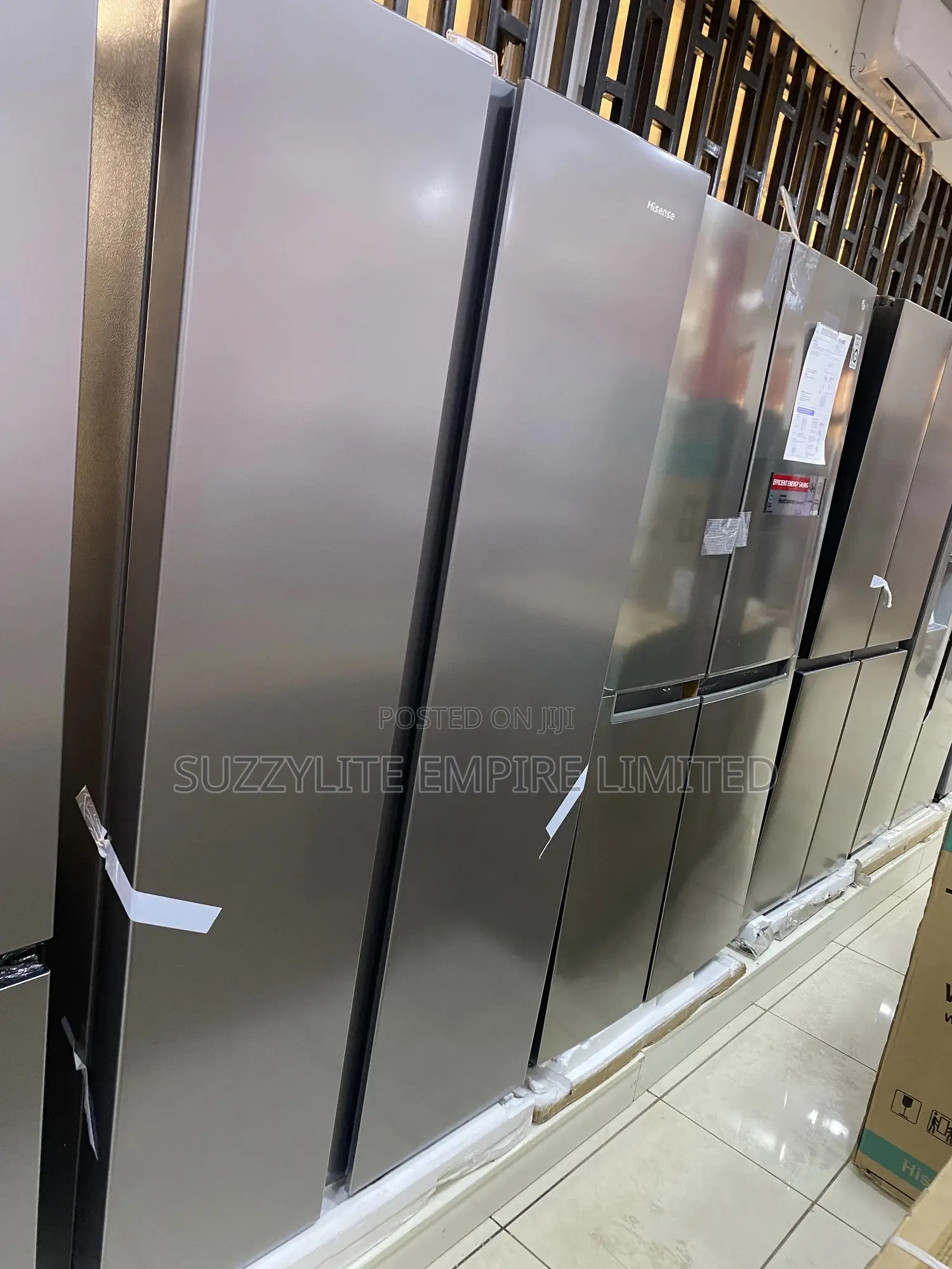 Hisense Side By Side Refrigerator Model: Ref67wsi 516 Liter