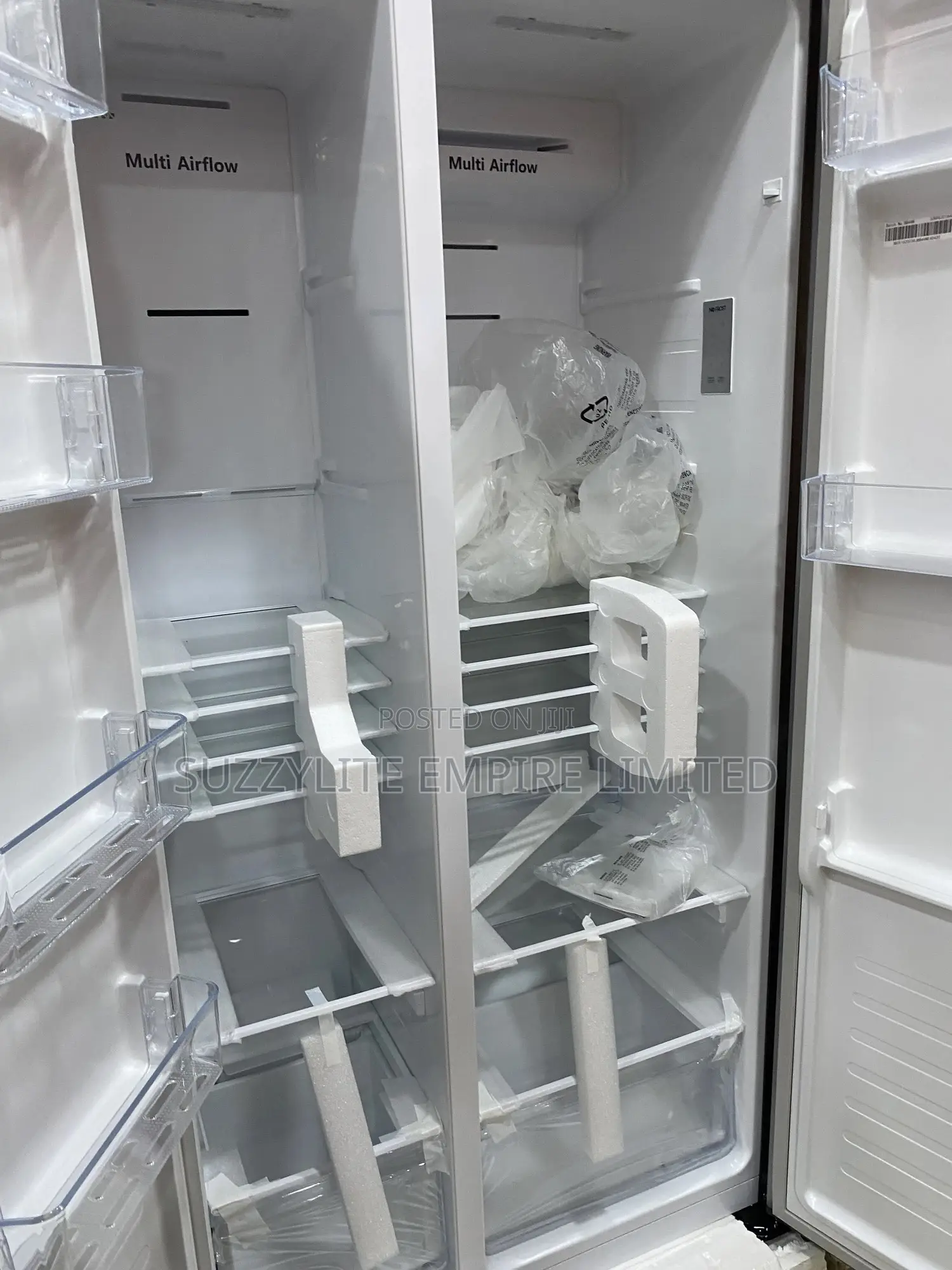 Hisense Side By Side Refrigerator Model: Ref67wsi 516 Liter