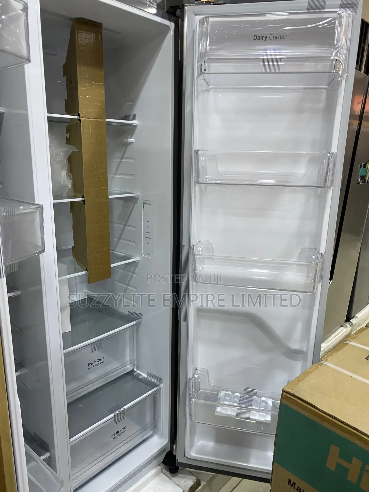 Lg Side By Side Refrigerator Ref257jlyl 688liters
