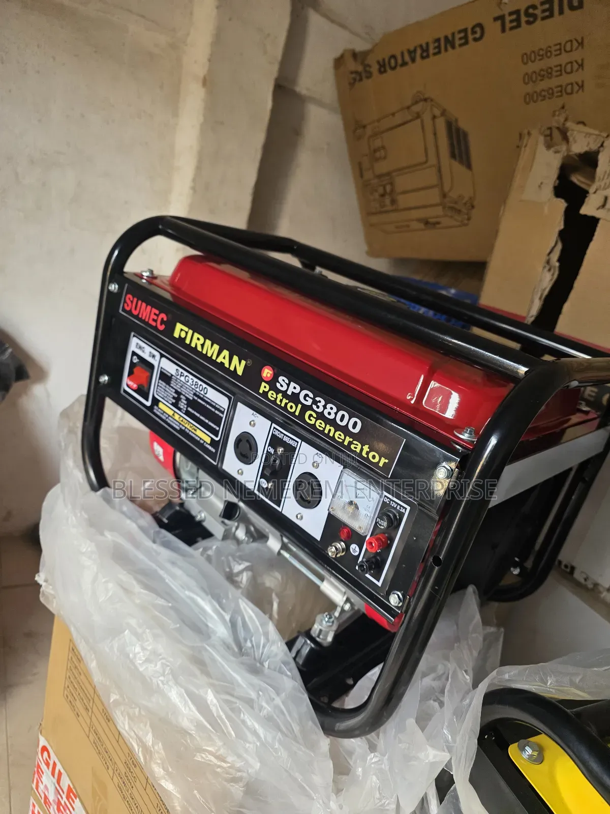 Super Quality Sumec Firman Petrol Generator 3.5kva 100% Copper Coil