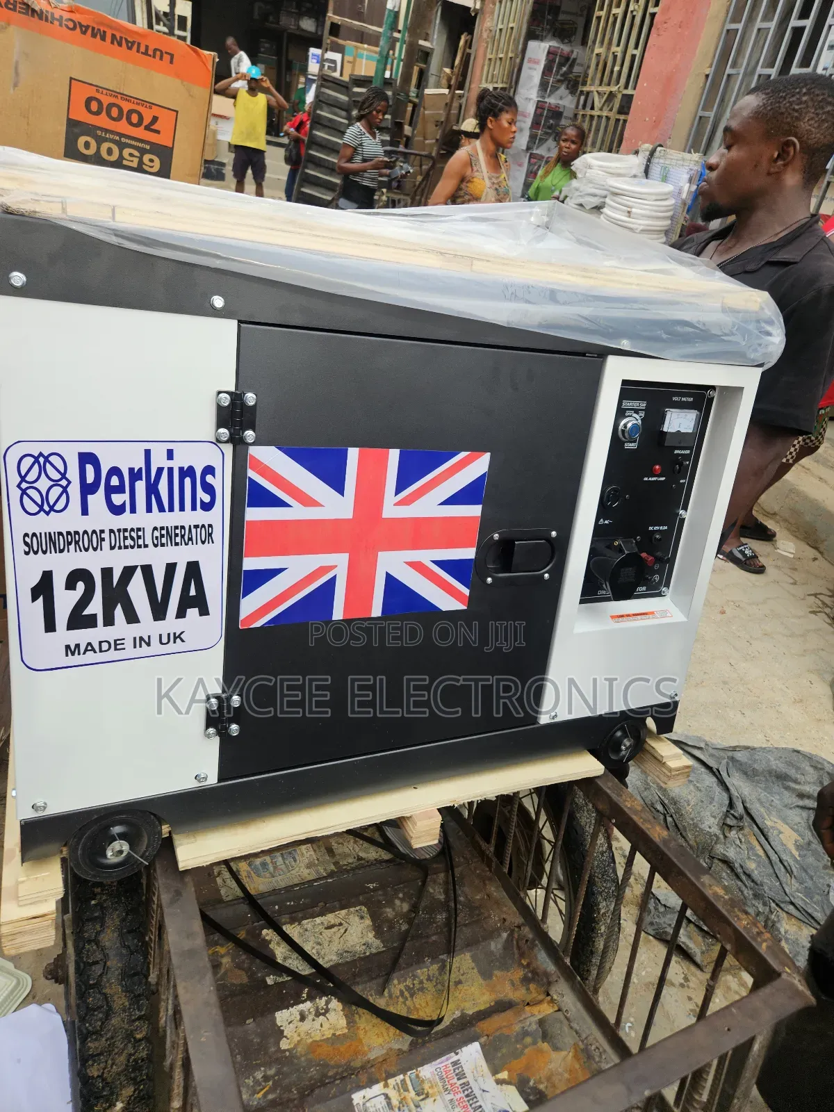 12kva Perkins Diesel Soundproof Generator