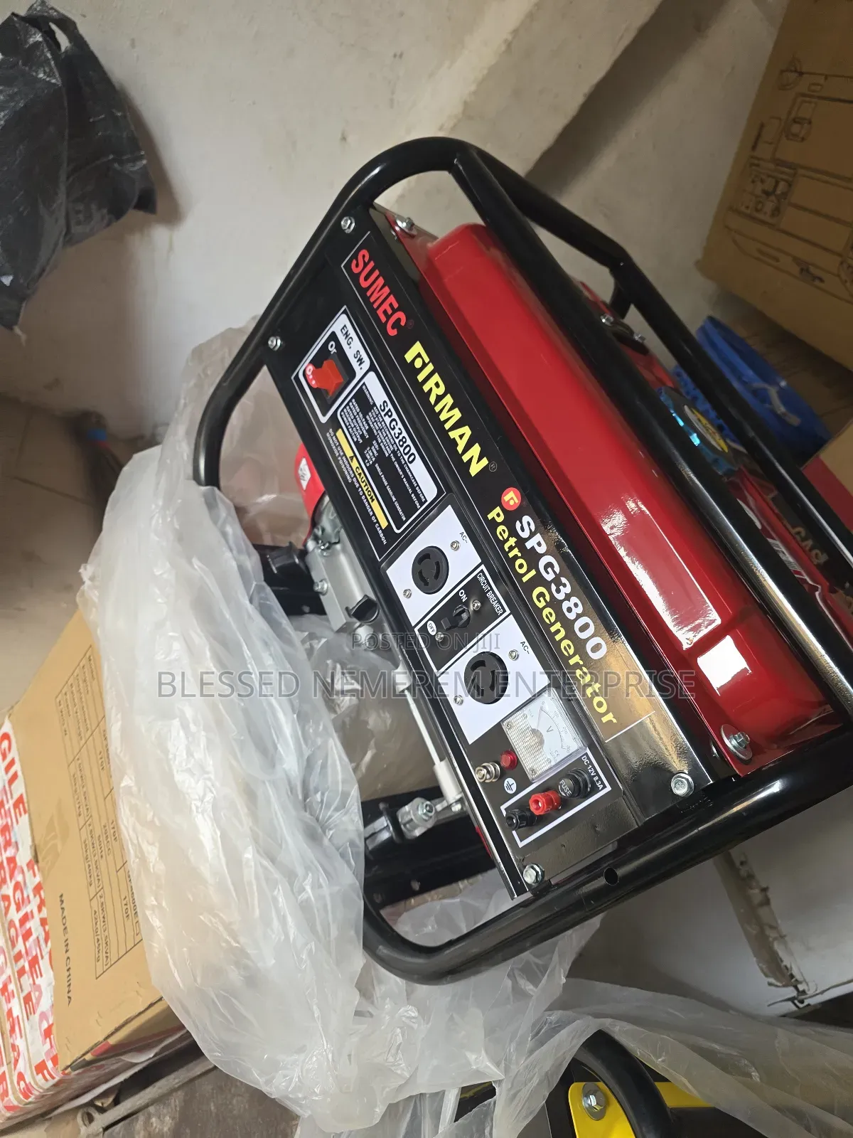 Come I Have Brand New Sumec Firman Petrol Gen 3.5kva 100%Copper Coil