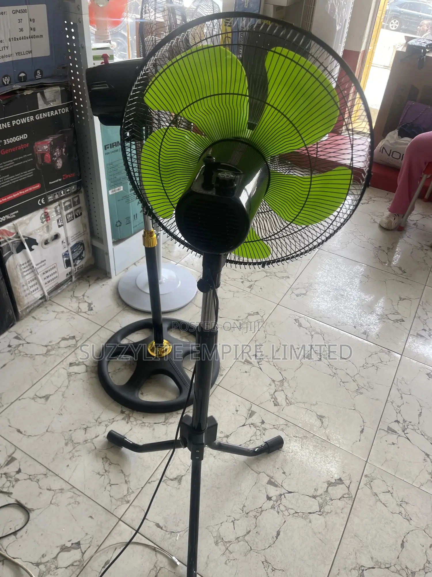 QASA 20 Inches Industrial Standing Fan
