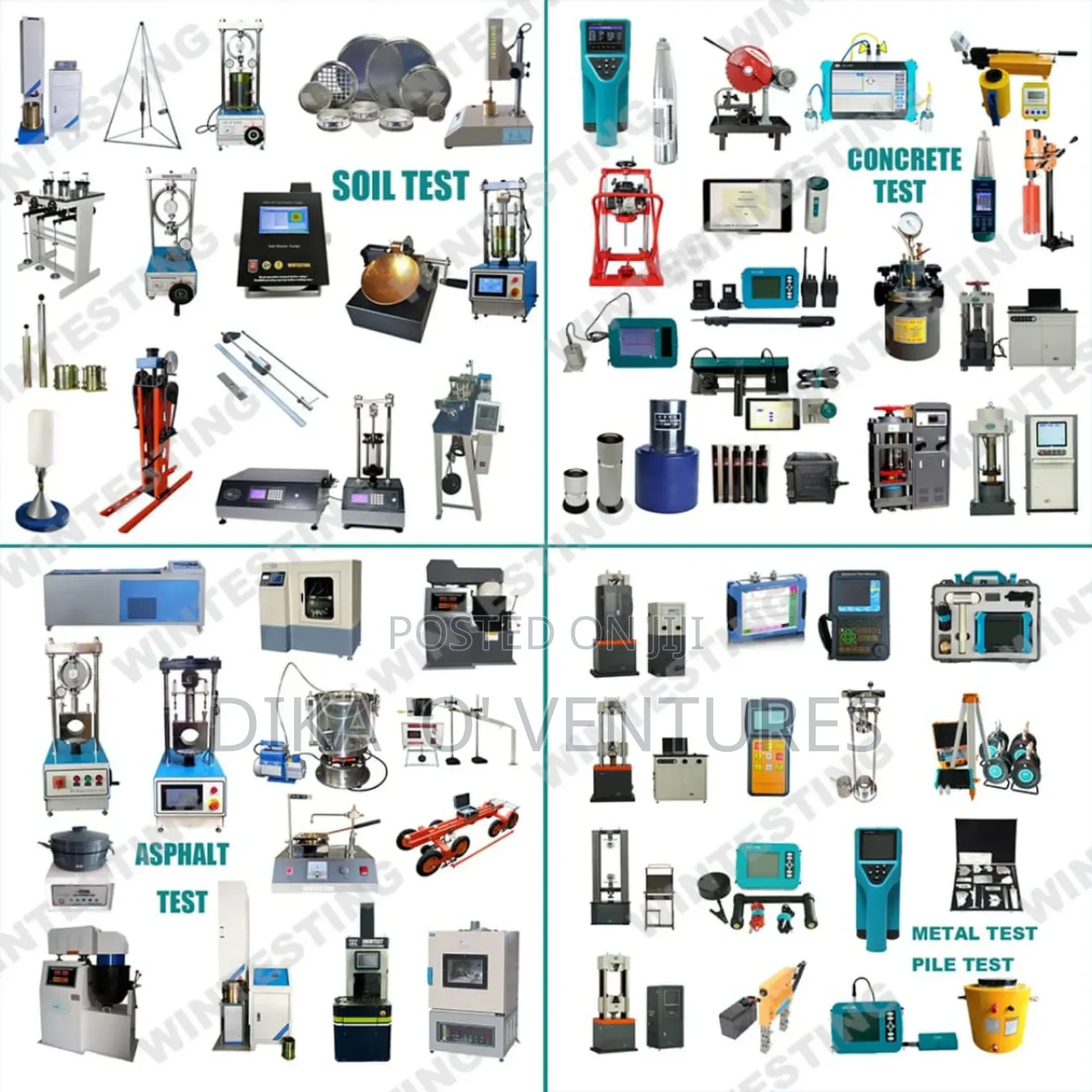 NDT Instruments Concrete Testing Material