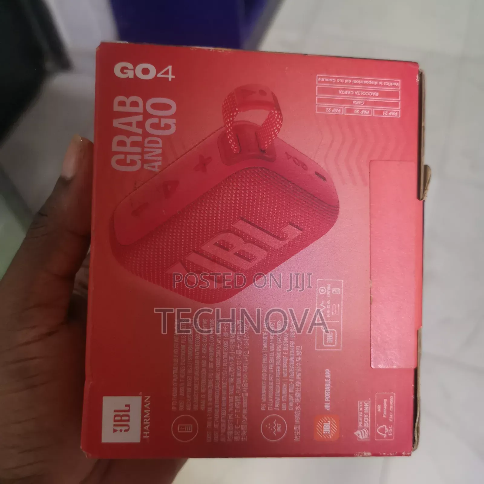 JBL Go4 Waterproof Speaker