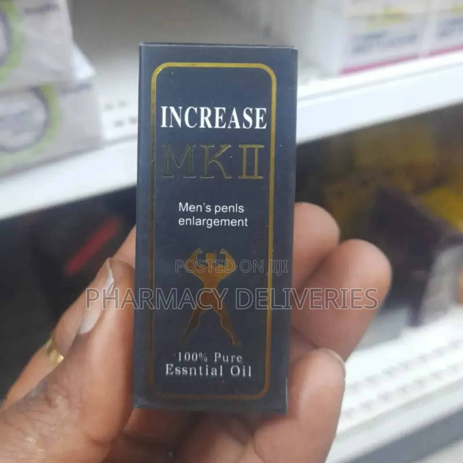 Increase Mk-Ii Men’S Essential Oil Boost Strength, Confidence, Action