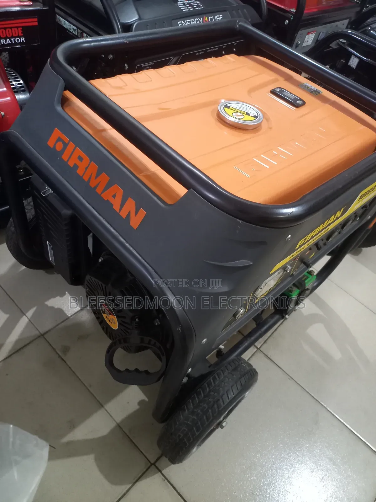 Firman Heavy Duty Generator Pure Cooper Coil 2.5mm Cooper Wire 3yrs W