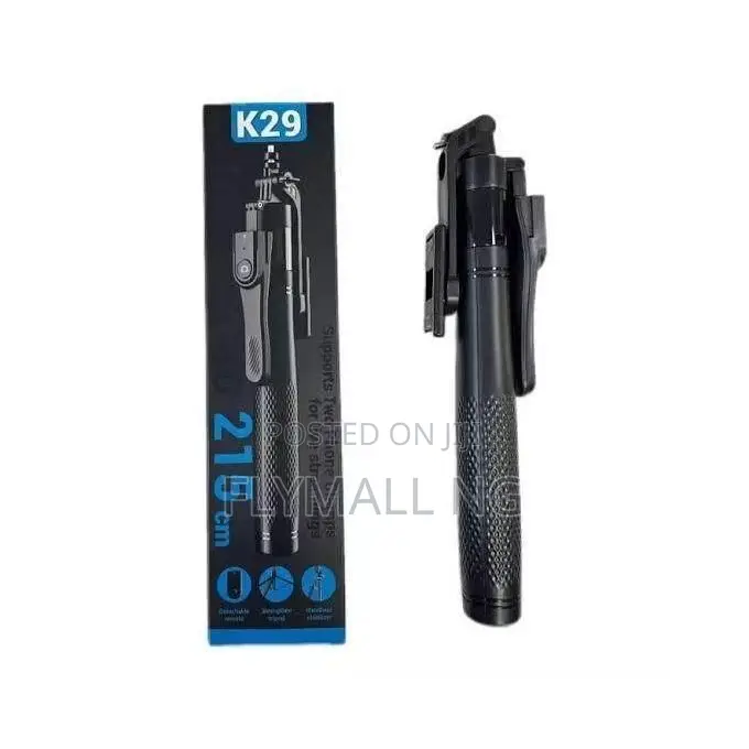 Monopod 7ft Ultra Long Selfiestick Tripod With Bluetooth