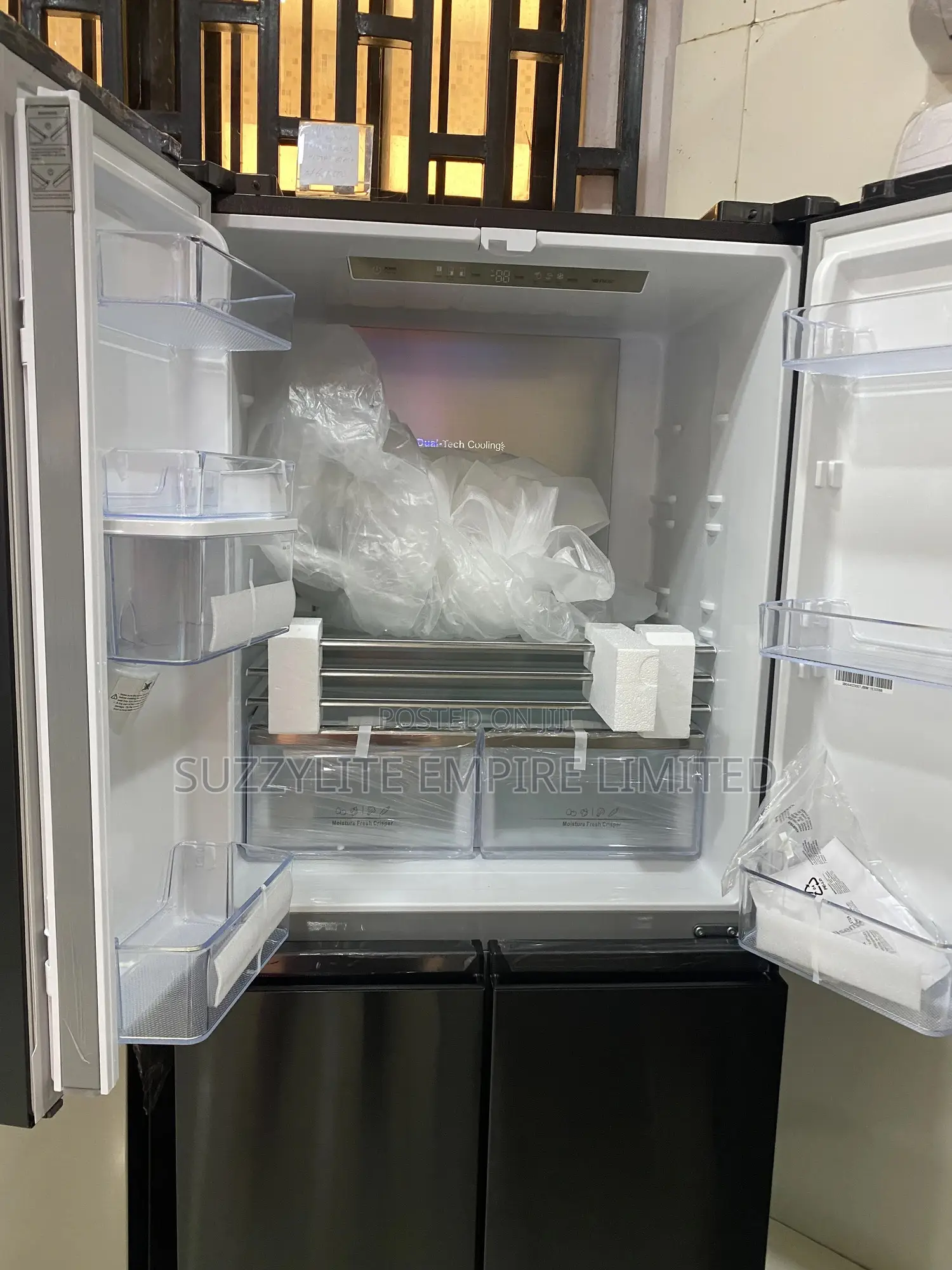 Hisense Side By Side Refrigerator 4doors With Dispenser 432 Liters