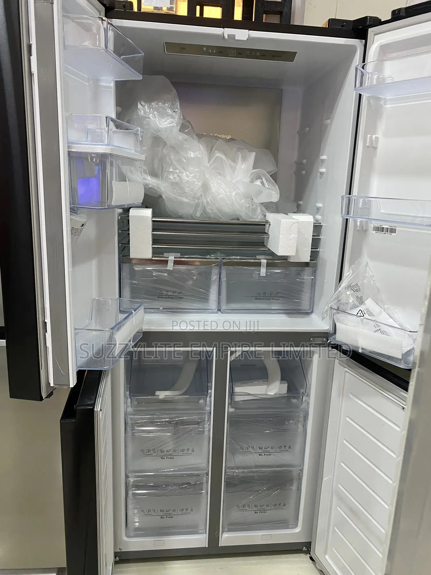 Hisense Side By Side Refrigerator 4doors With Dispenser 432 Liters