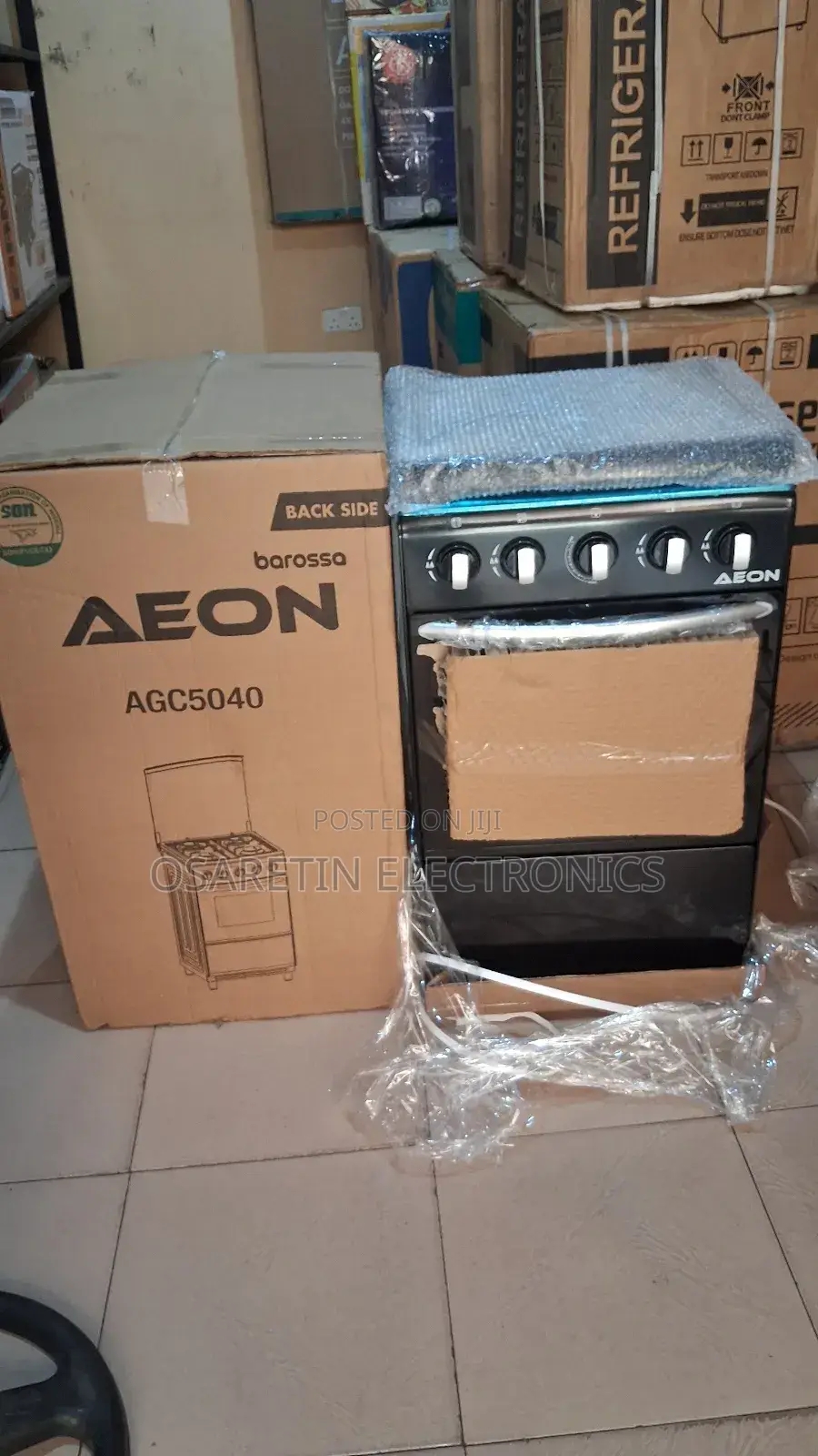 Aeon Gas Cooker 50x50 All Gas