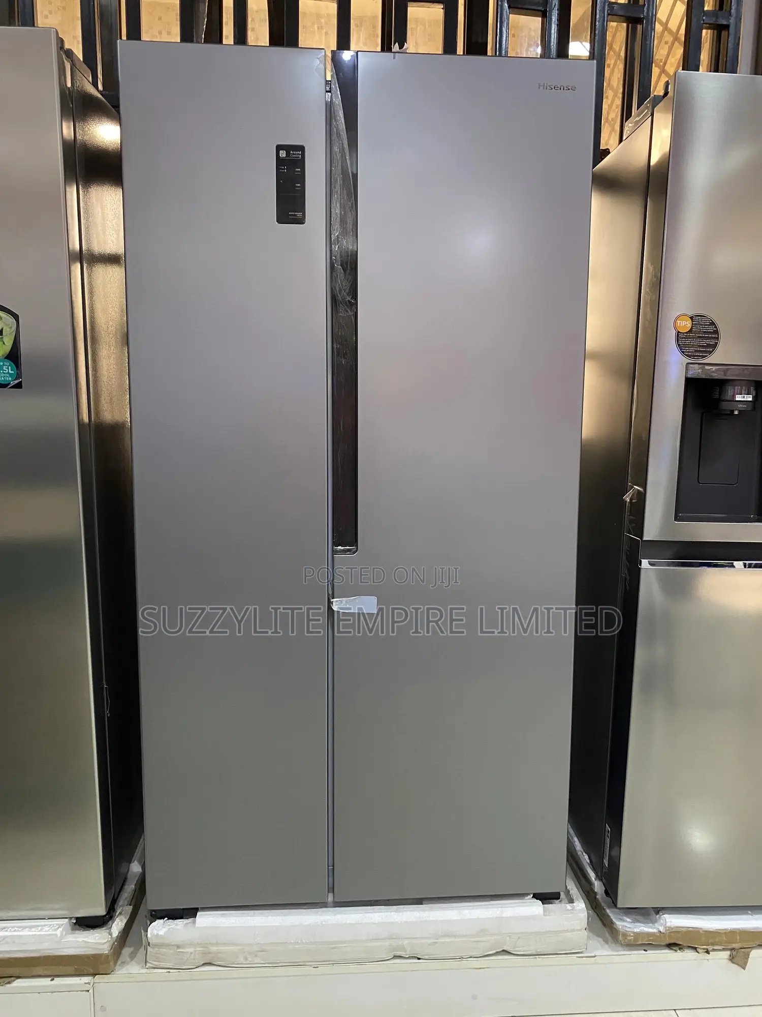 Hisense Side By Side Refrigerator Model: Ref67wsi 518 Liters