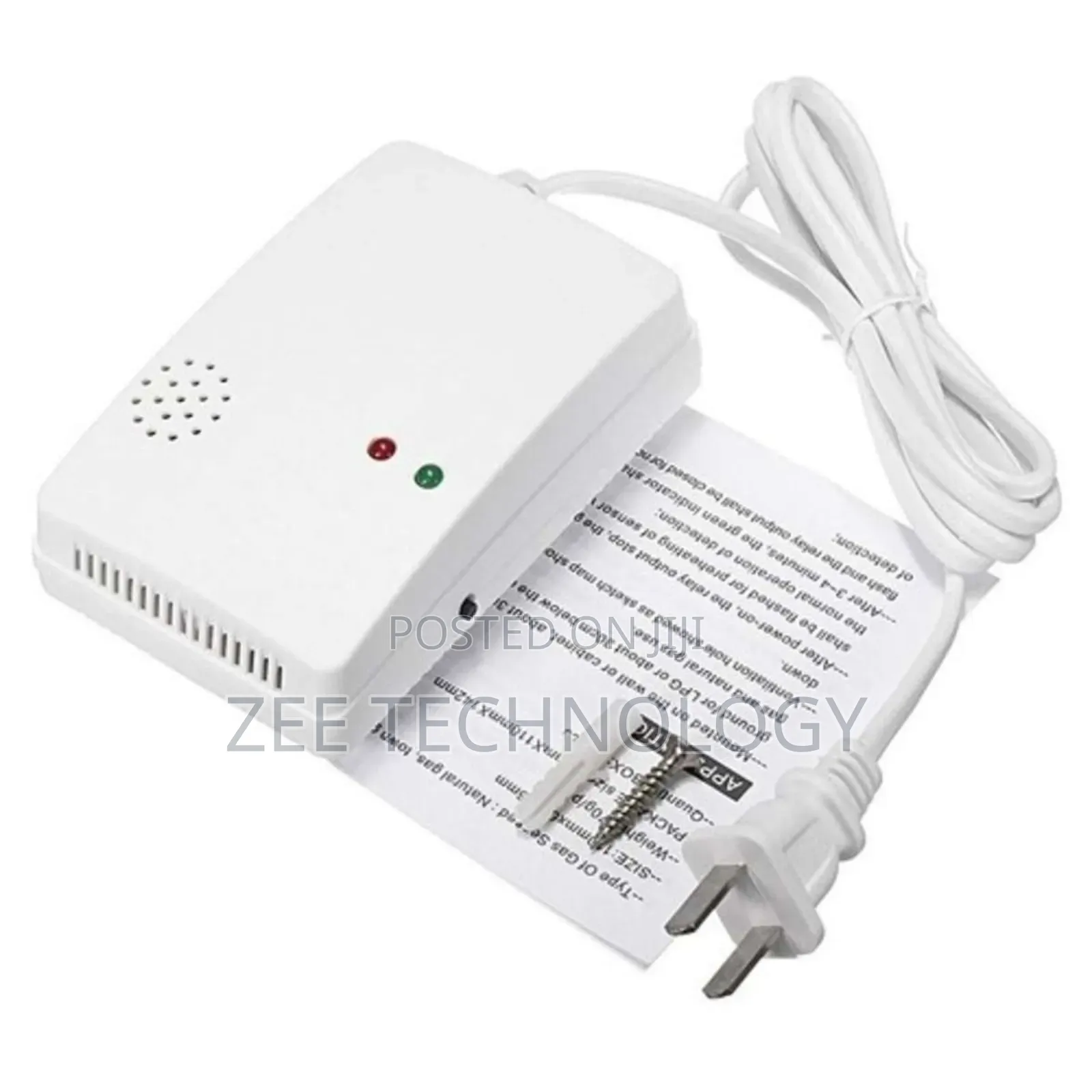 Wired Gas Detector For Homes And Office