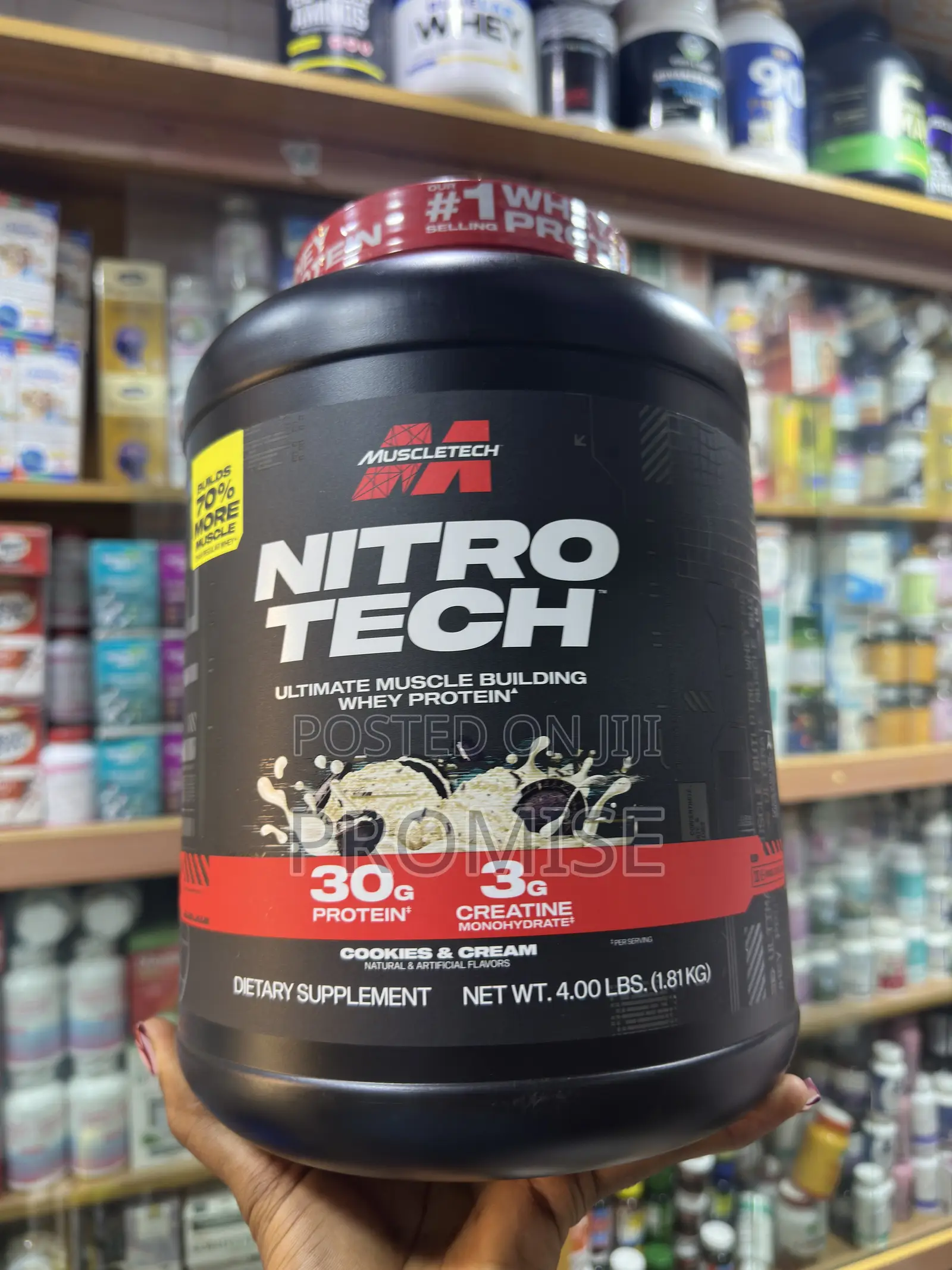 Nitro Tech Ultimate Muscle Building Whey Protein