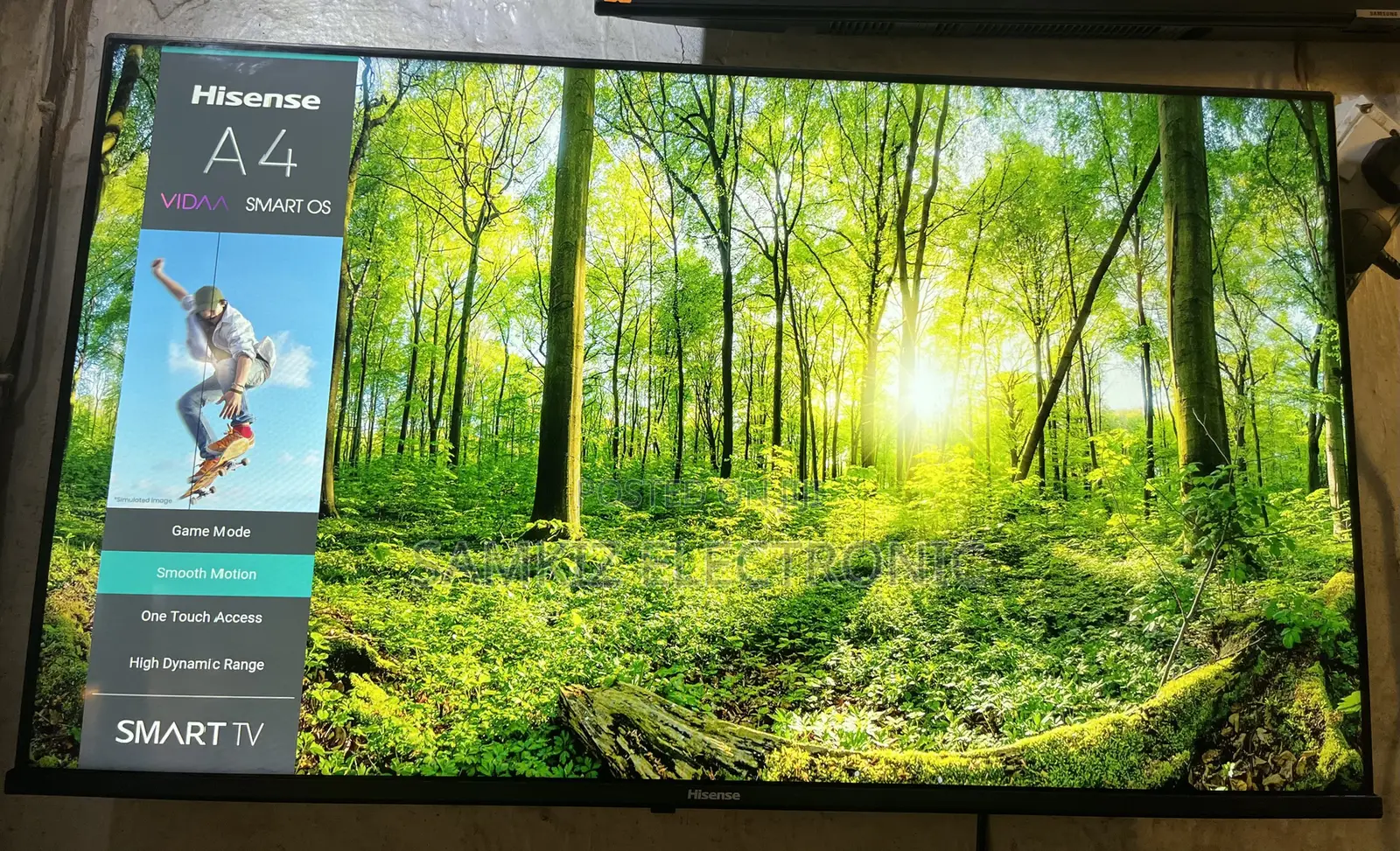 Hisense 40 Inch A4 2024 Latest Model Full Smart Tv With Free Netflix