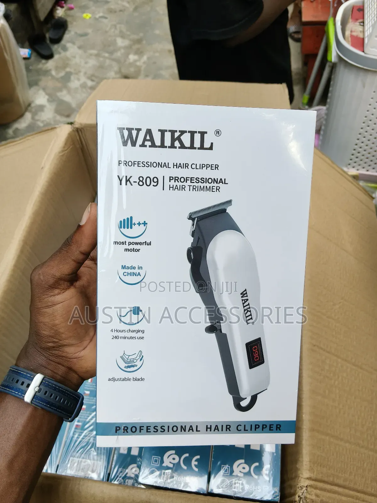 Waikil Professional Rechargeable Clippers