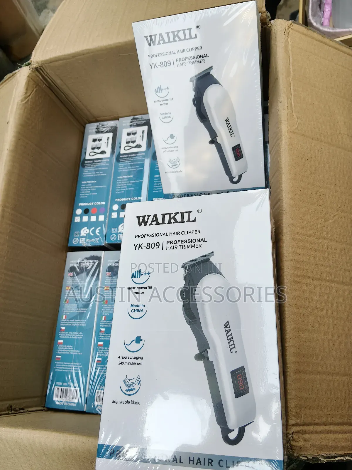Waikil Professional Rechargeable Clippers