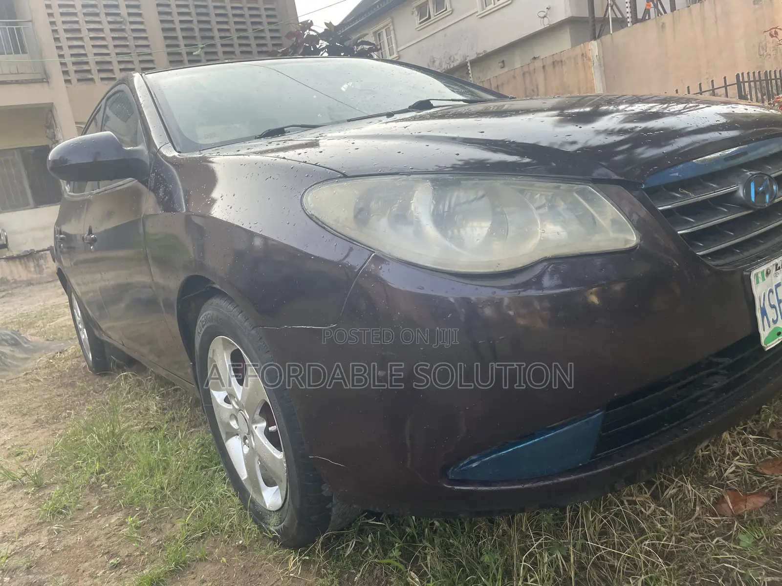 Hyundai Elantra 2008 Purple
